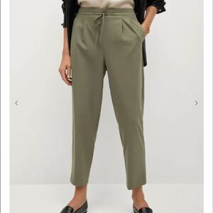 MNG Elastic waist pants